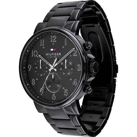 reloj tommy hilfiger negro vestir|cheapest tommy hilfiger watches.